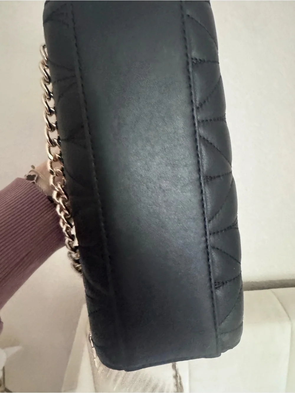 kate spade quilted leather